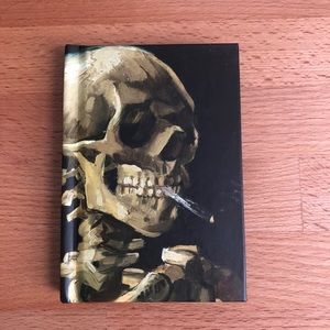 🌚 Vincent Van Gogh Skull Best Mini Notebook